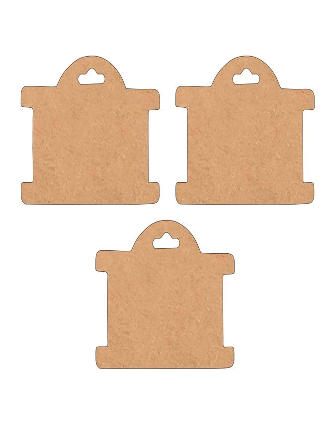 Zenomia Jewellery Display Cards For Necklaces, Bracelets, 50 Pcs, 7 x 9.7 Cms - Image 1